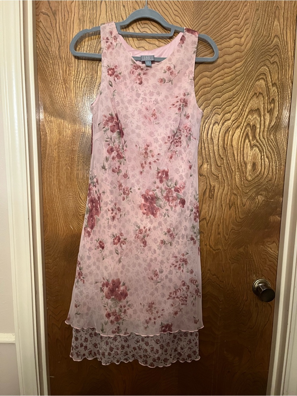 M Rabbit Rabbit Rabbit Women's Pink Floral A-Line Skirt - Picture 2 of 8